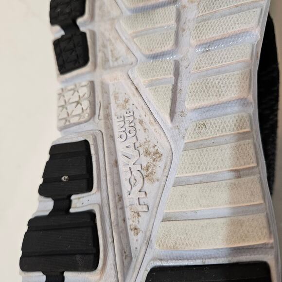 Hoka One One Gaviota Black and White Athletic Shoes Size Men’s 9D - Picture 10 of 10